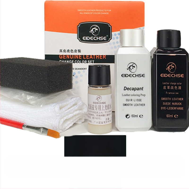 EIDECHSE Комплект за смяна на цвят, кожена чанта за диван, дрехи, яке и обувки, допълнение за смяна на цвят, реновирана цветна боя