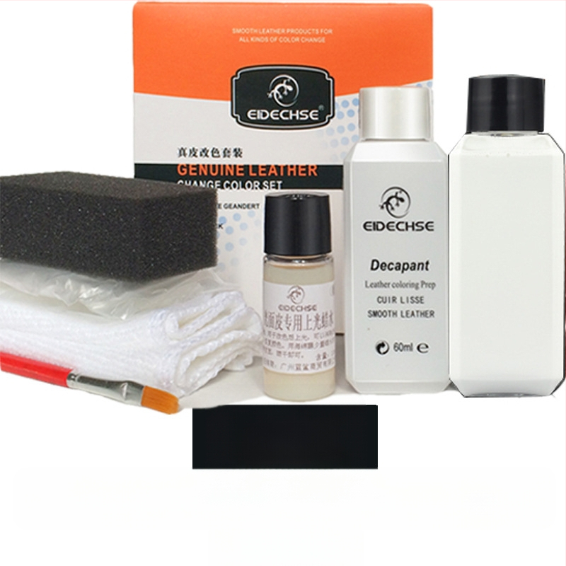 EIDECHSE Комплект за смяна на цвят, кожена чанта за диван, дрехи, яке и обувки, допълнение за смяна на цвят, реновирана цветна боя