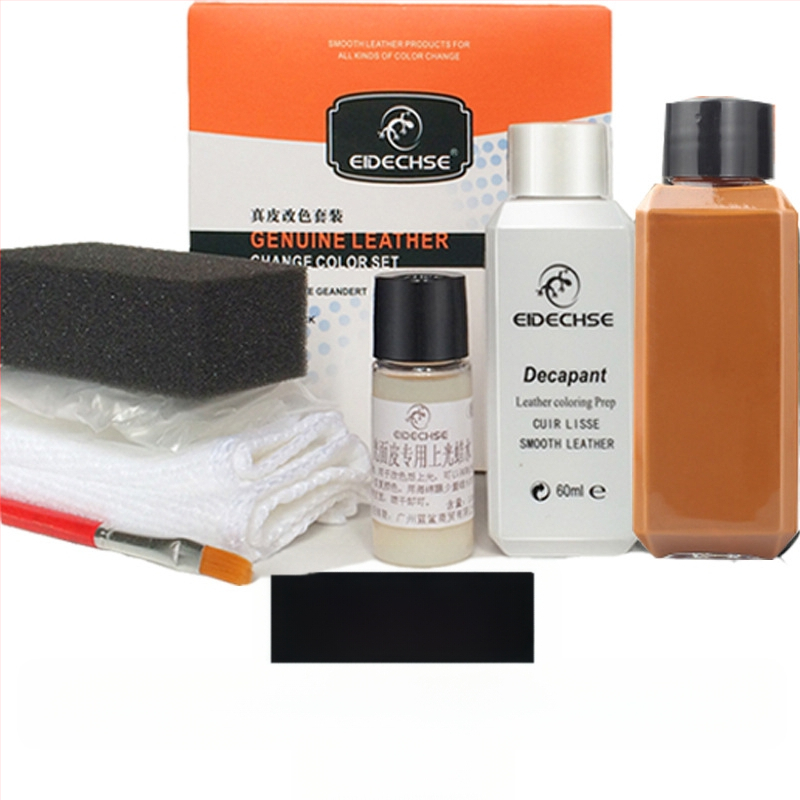 EIDECHSE Комплект за смяна на цвят, кожена чанта за диван, дрехи, яке и обувки, допълнение за смяна на цвят, реновирана цветна боя