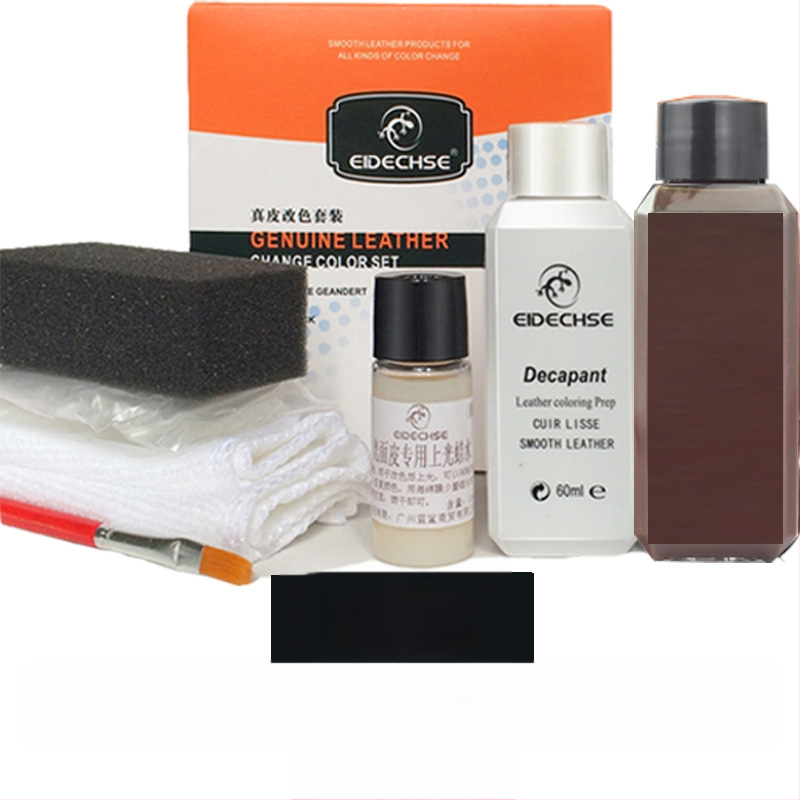 EIDECHSE Комплект за смяна на цвят, кожена чанта за диван, дрехи, яке и обувки, допълнение за смяна на цвят, реновирана цветна боя