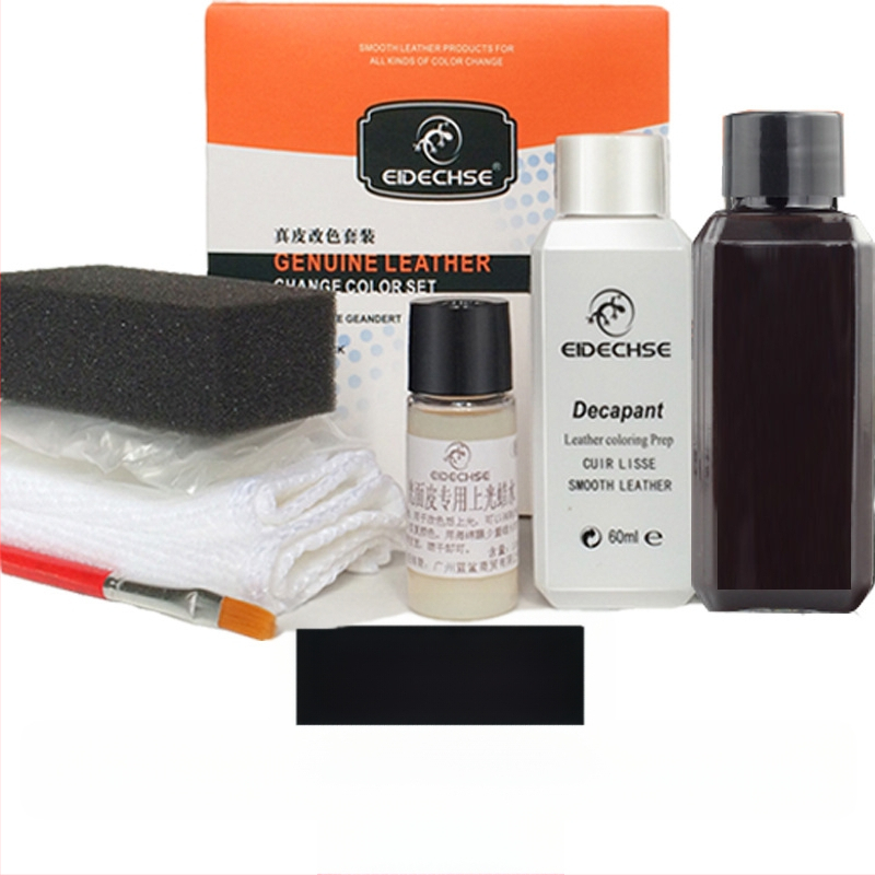 EIDECHSE Комплект за смяна на цвят, кожена чанта за диван, дрехи, яке и обувки, допълнение за смяна на цвят, реновирана цветна боя