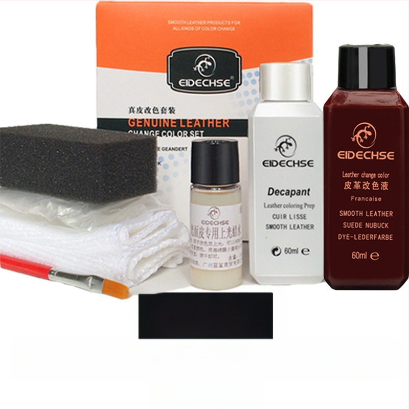 EIDECHSE Комплект за смяна на цвят, кожена чанта за диван, дрехи, яке и обувки, допълнение за смяна на цвят, реновирана цветна боя