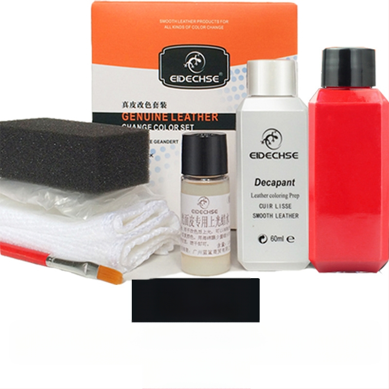 EIDECHSE Комплект за смяна на цвят, кожена чанта за диван, дрехи, яке и обувки, допълнение за смяна на цвят, реновирана цветна боя