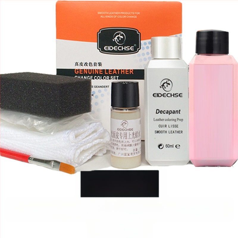 EIDECHSE Комплект за смяна на цвят, кожена чанта за диван, дрехи, яке и обувки, допълнение за смяна на цвят, реновирана цветна боя