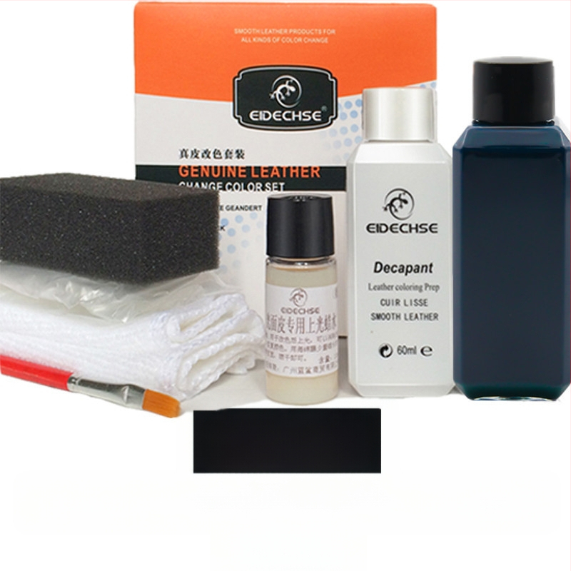 EIDECHSE Комплект за смяна на цвят, кожена чанта за диван, дрехи, яке и обувки, допълнение за смяна на цвят, реновирана цветна боя