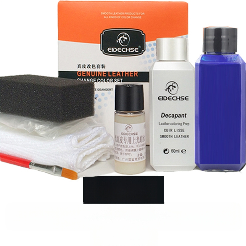 EIDECHSE Комплект за смяна на цвят, кожена чанта за диван, дрехи, яке и обувки, допълнение за смяна на цвят, реновирана цветна боя