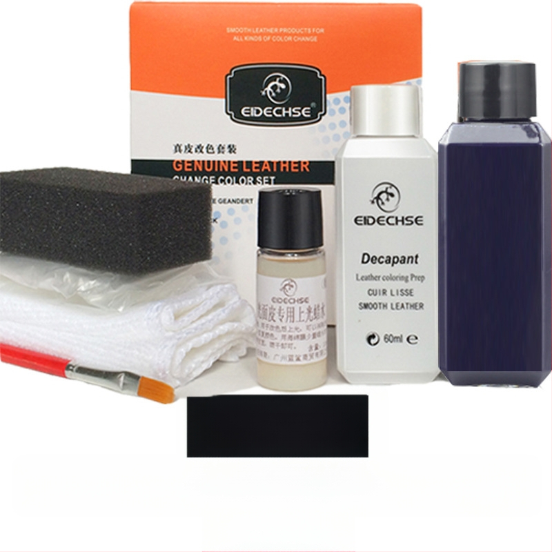 EIDECHSE Комплект за смяна на цвят, кожена чанта за диван, дрехи, яке и обувки, допълнение за смяна на цвят, реновирана цветна боя