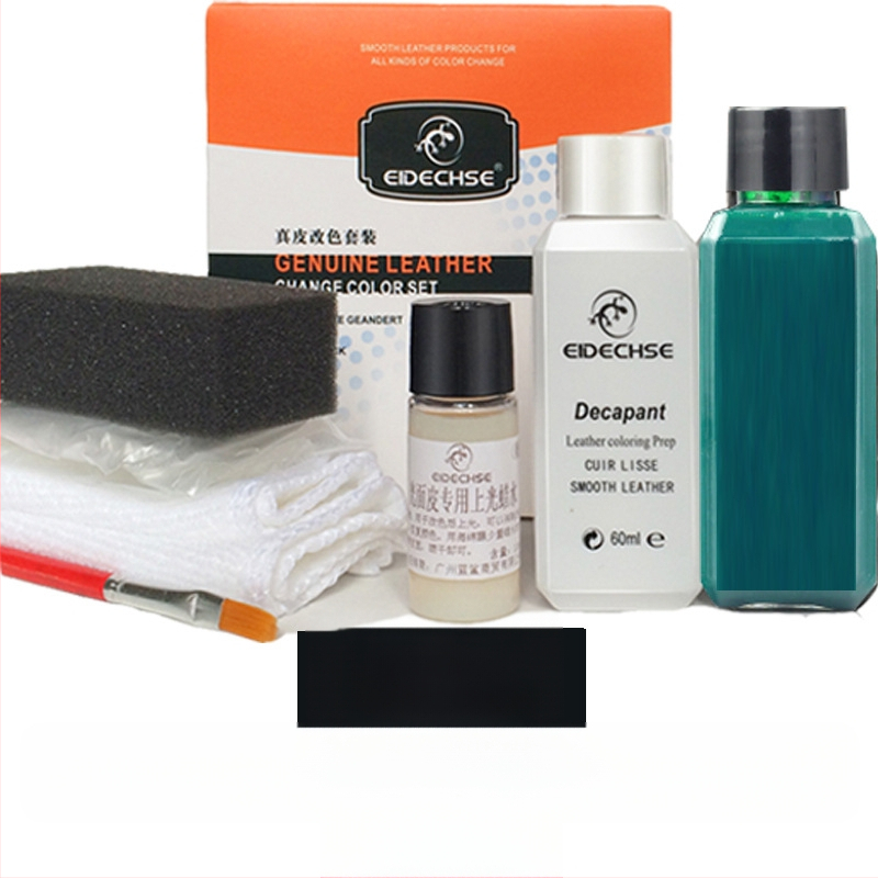 EIDECHSE Комплект за смяна на цвят, кожена чанта за диван, дрехи, яке и обувки, допълнение за смяна на цвят, реновирана цветна боя