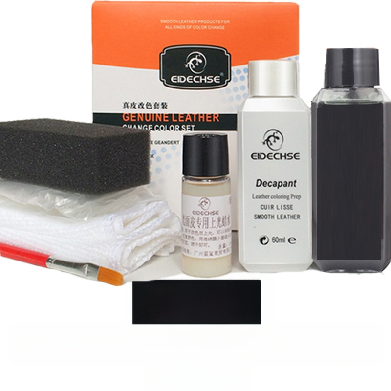 EIDECHSE Комплект за смяна на цвят, кожена чанта за диван, дрехи, яке и обувки, допълнение за смяна на цвят, реновирана цветна боя