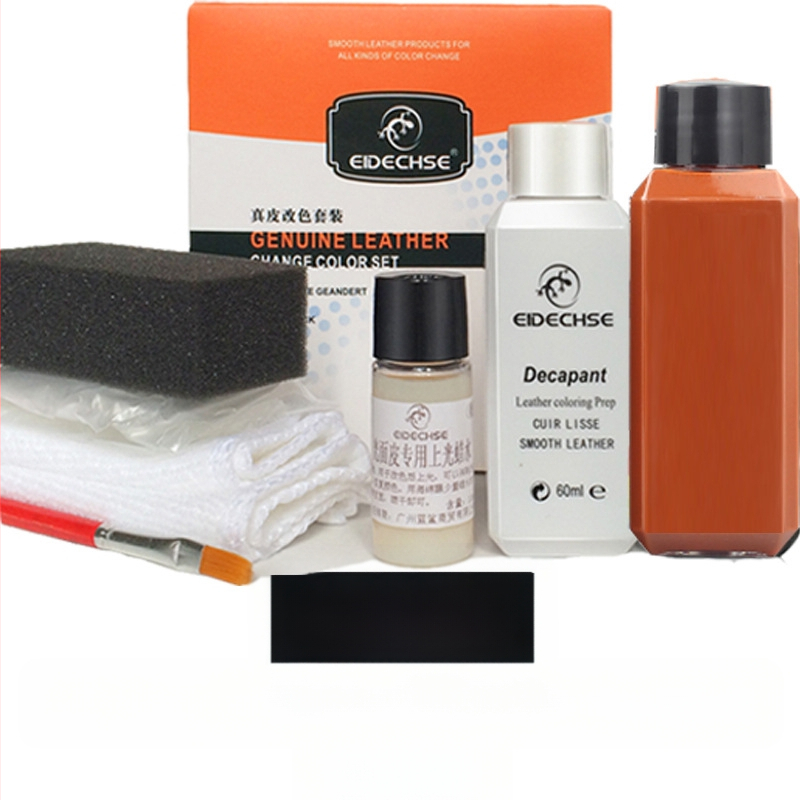 EIDECHSE Комплект за смяна на цвят, кожена чанта за диван, дрехи, яке и обувки, допълнение за смяна на цвят, реновирана цветна боя