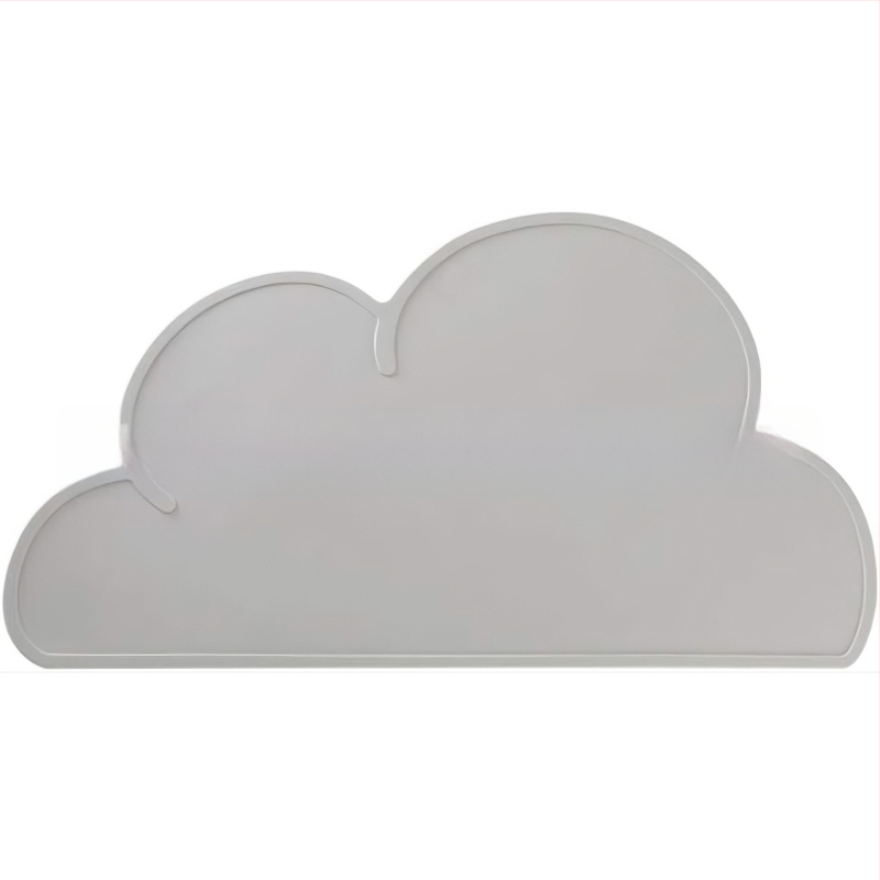 Sabiezināts bērnu galda paklājiņš, silikona mākoņu siltumizolācijas paklājiņš, radošs paliktnis, mājdzīvnieku pretslīdes noplūdes paklājiņš, pretapplaucēšanās galda paklājiņš