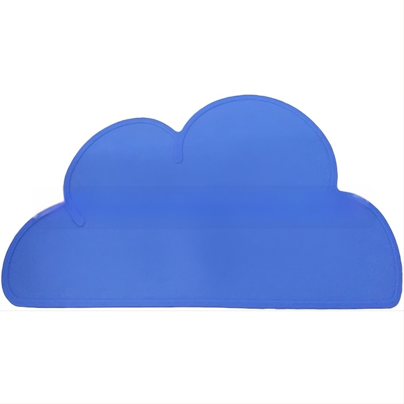 Sabiezināts bērnu galda paklājiņš, silikona mākoņu siltumizolācijas paklājiņš, radošs paliktnis, mājdzīvnieku pretslīdes noplūdes paklājiņš, pretapplaucēšanās galda paklājiņš