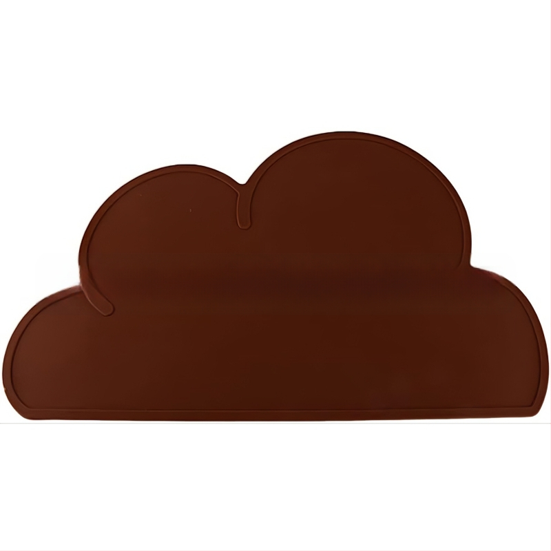 Sabiezināts bērnu galda paklājiņš, silikona mākoņu siltumizolācijas paklājiņš, radošs paliktnis, mājdzīvnieku pretslīdes noplūdes paklājiņš, pretapplaucēšanās galda paklājiņš