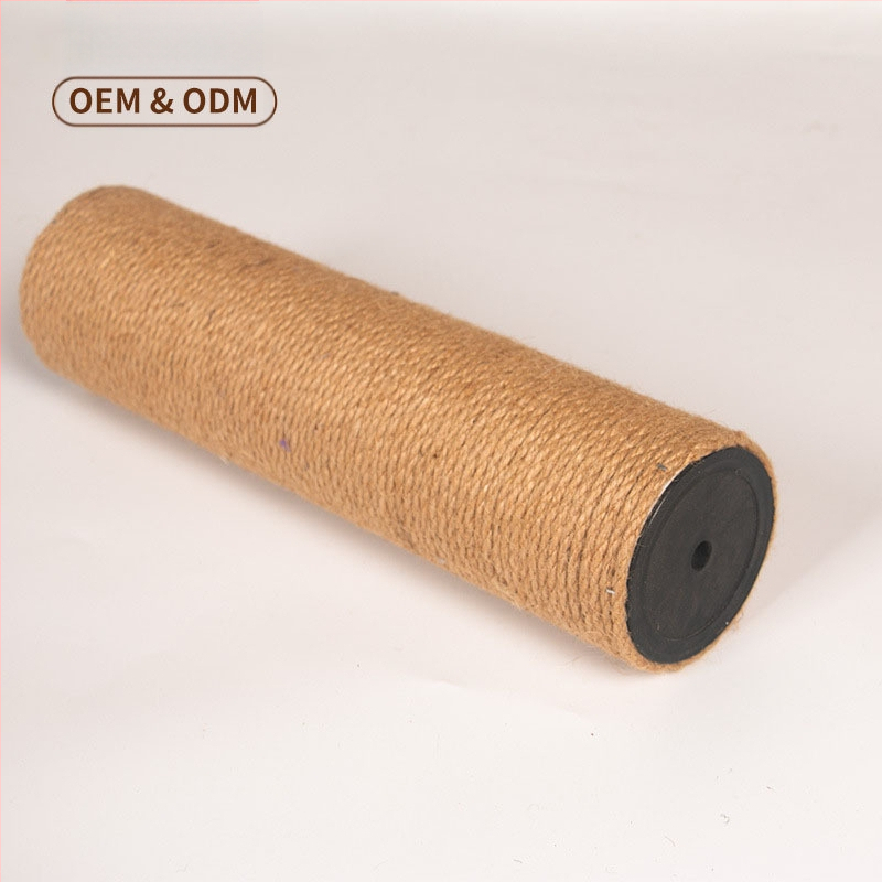 Kanapių virvės stulpas katėms laipiojimo rėmas stulpas džiuto sizalio pakaitinis stulpas katėms griebti stulpas savadarbis dangaus stulpas „pasidaryk pats“ sprogimai