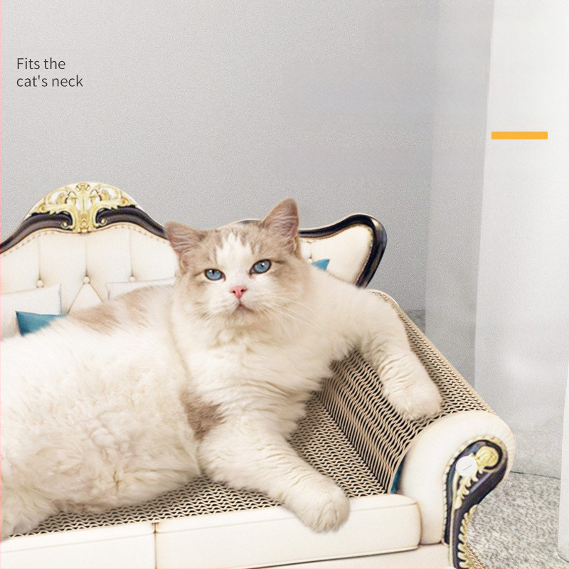 Katės lizdas, katės draskymo lenta, integruota katės sofa, didelė katės letenų lenta, atspari įbrėžimams, didelė sofa su apsauga nuo įbrėžimų