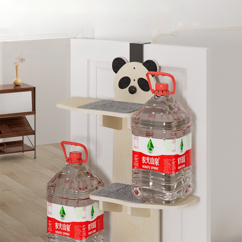 Kačių laipiojimo stovas, sieninis, mažas, netuščias, pakabinamas prie sienos, medžio masyvo, kačių laipiojimo stovas, buitiniai kačių žaislai, kačių baldai, papuošalai