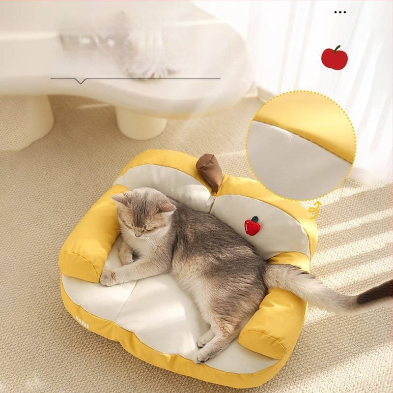 Macskafészek Nyári macskaszőnyeg Alvó kisállat-termékek Macska alvószőnyeg Nyári kennel Kutyaszőnyeg Macskakanapé Macskaágy