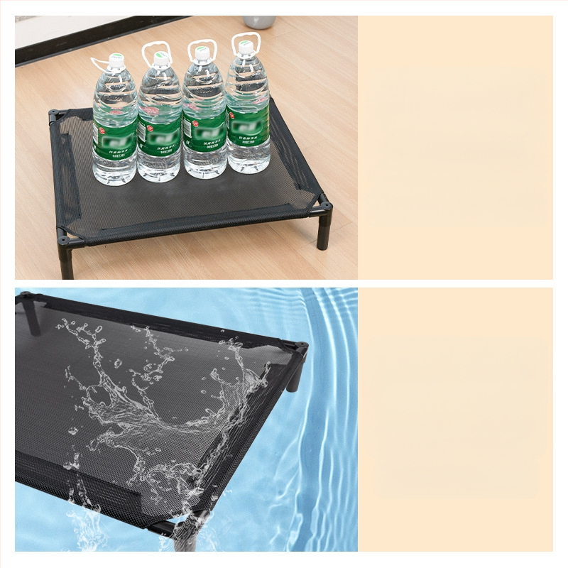 Kamp krevet za kućne ljubimce za pse i mačke Four Seasons univerzalni ljetni prozračni, hladni, otporni na vlagu, uklonjivi i perivi, podni krevet za srednje i male pse