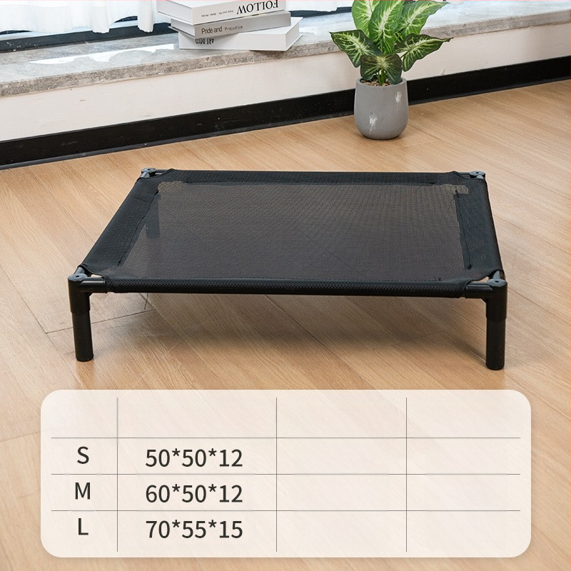 Kamp krevet za kućne ljubimce za pse i mačke Four Seasons univerzalni ljetni prozračni, hladni, otporni na vlagu, uklonjivi i perivi, podni krevet za srednje i male pse