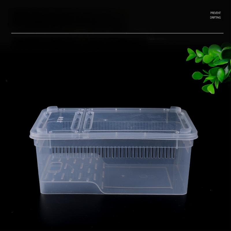 Фабрика на едро кутия за хранене на влечуги, домашни любимци, охлюви, пълзящи кутии за домашни любимци, рак-отшелник, рогата жаба, гущер, кутия за насекоми, пълзящи кутии за домашни любимци