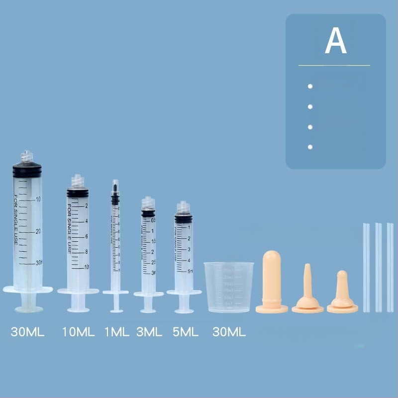 Kisállat gyógyszeradagoló palack kiscica kölyökkutya palack univerzális gyógyszeradagoló cseppentő mellbimbó újszülött kiscica etető kellékek