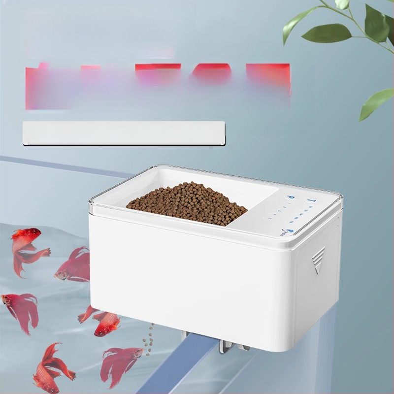 Automaatne kalasöötja guppy väike intelligentne söötmissöötja kalapaak ajastus kalatoit troopilised kalad mini väikesed kalad