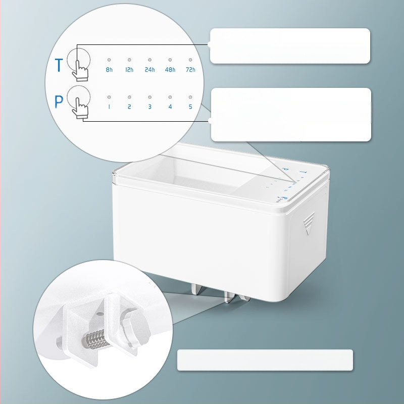 Automaatne kalasöötja guppy väike intelligentne söötmissöötja kalapaak ajastus kalatoit troopilised kalad mini väikesed kalad