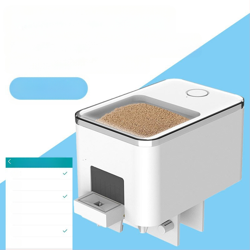 Automaatne kalasöötja guppy väike intelligentne söötmissöötja kalapaak ajastus kalatoit troopilised kalad mini väikesed kalad