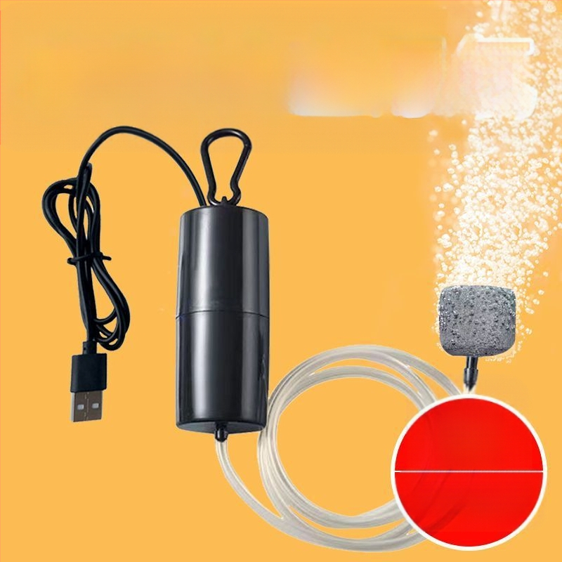 [Qingcang gydymas] Buitinis akvariumo deguonies siurblys Atmosferinis deguonies siurblys Deguonies siurblys Lauko žvejybos deguonies siurblys