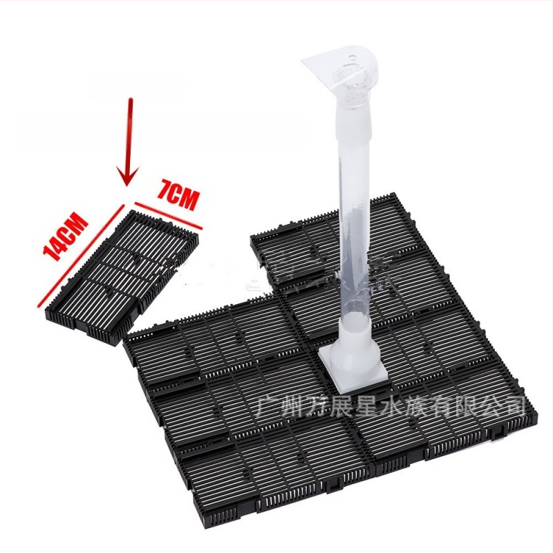 Akvárium alsó szűrő haltartály alsó szűrőlemez öltöny szigetelőlemez bármikor összeszerelhető napi szűrőlemez