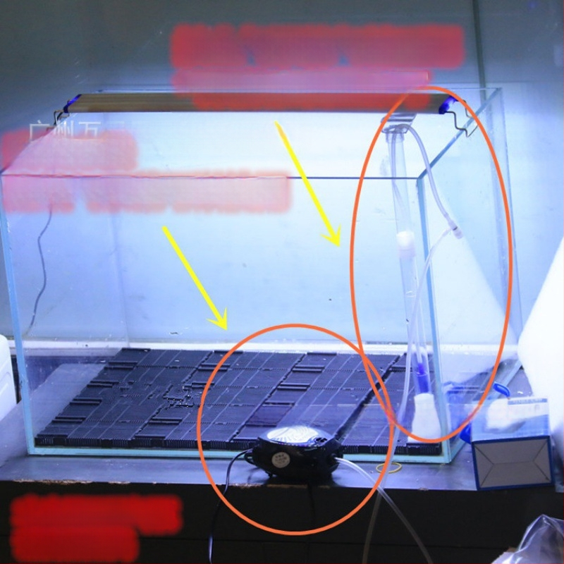 Akvárium alsó szűrő haltartály alsó szűrőlemez öltöny szigetelőlemez bármikor összeszerelhető napi szűrőlemez