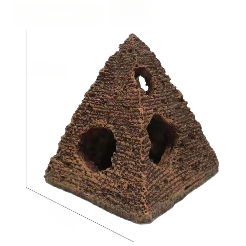 Cilvēka sejas akmens statuja Lieldienu salas sveķu akmens statuja zivju tvertnes ainavu rāpojošās kastes dekorācija ainavu akvārija statujas dekorācija