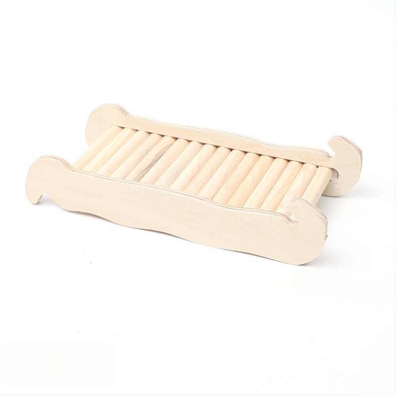 Zelta lāča mazā kāmīša platforma, kāpšanas kāpnes, kāpņu mēbeles, būra piederumi, ainavu rotaļlietas, dzīvības preces