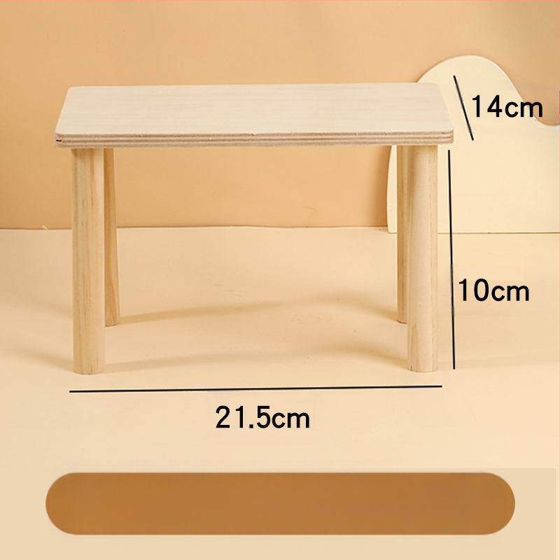 Zelta lāča mazā kāmīša platforma, kāpšanas kāpnes, kāpņu mēbeles, būra piederumi, ainavu rotaļlietas, dzīvības preces