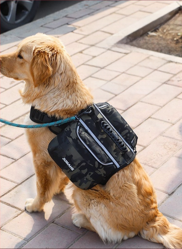 Uus populaarseim koerakott, isekantav seljakott, suurte ja keskmise suurusega koerte õuespordi reisikott, Amazoni õues kantav lemmikloom