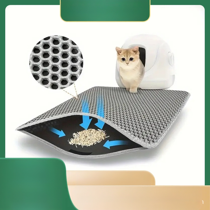 [Proizvođač dvoslojnih prostirki za mačji pijesak] Označljive Eva prostirke za kontrolu mačjeg pijeska, perive Eva, isključivo za prekograničnu isporuku
