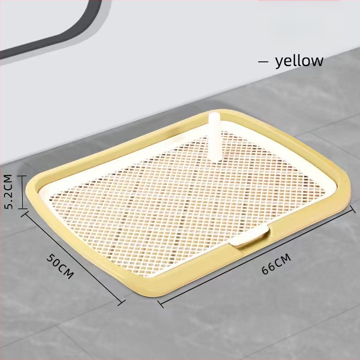 Didelis šunų tualetas, plokščias šunų tualetas su apsauga nuo taškymosi, nuimamas, lengvai valomas šunų šlapimo dubenėlis, didmeninė prekyba