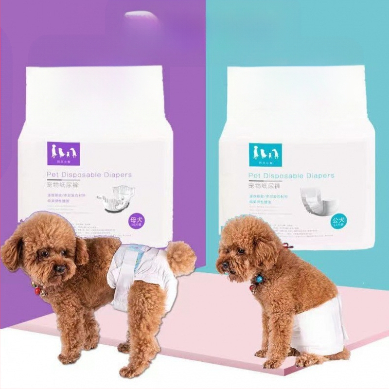 Αρσενικό σκυλί ειδικές πάνες σκύλου φυσιολογικό παντελόνι σκύλου ζώνη ευγένειας κατοικίδιων ζώων Teddy Corgi θηλυκό σκυλί θεία πετσέτα πάνες χονδρικής