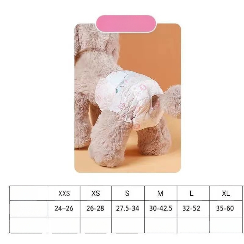 Αρσενικό σκυλί ειδικές πάνες σκύλου φυσιολογικό παντελόνι σκύλου ζώνη ευγένειας κατοικίδιων ζώων Teddy Corgi θηλυκό σκυλί θεία πετσέτα πάνες χονδρικής