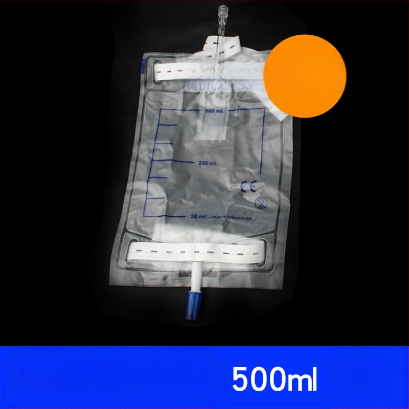 Eldobható kisállat katéter, dupla lumenű szilikon katéter kutyáknak, árnyékgolyós zacskóval, kutyapisilő zacskó