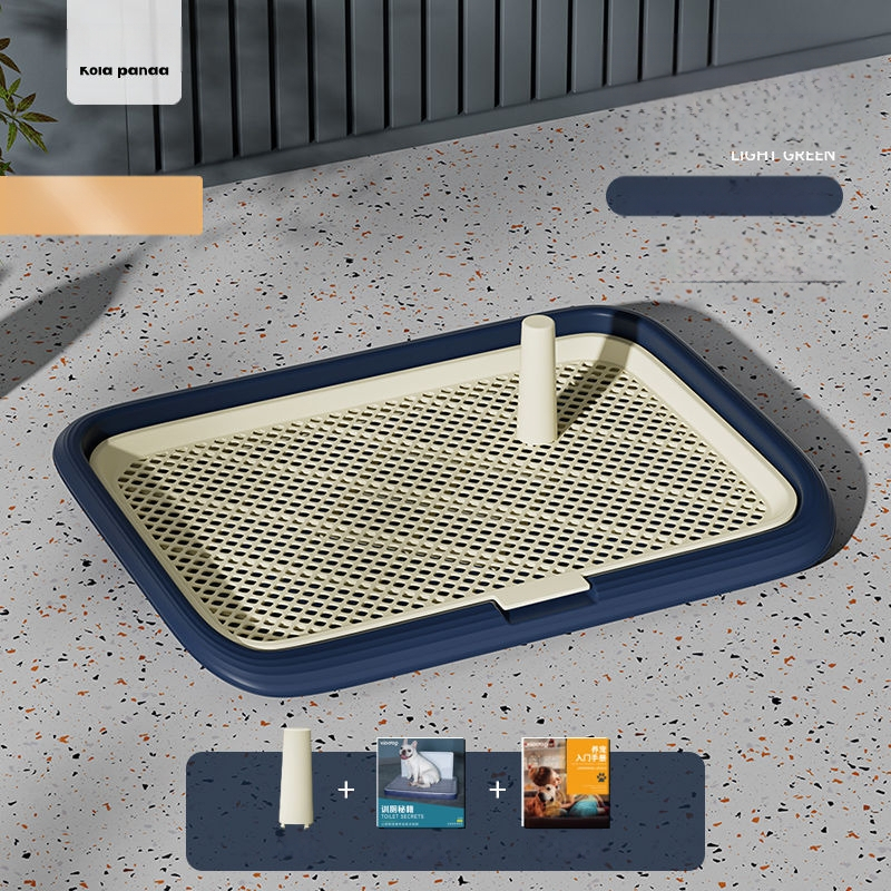 Šunų tualetas, didelis, plokščias, vidutinio ir mažo dydžio šunims, ypač didelis šlapimo padėklas, smėlio dubuo, specialus augintinių išmatoms, su sienele šuniui