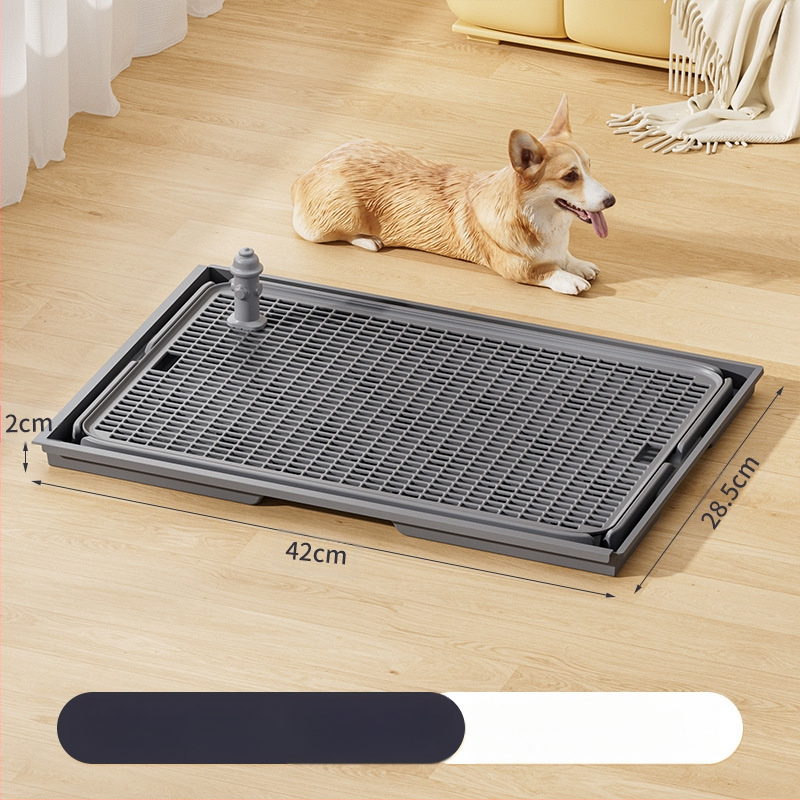 Piiriüleselt ühendatav koeratualett uriinipidaja suunajapostiga, astumisvastane koerapissuaar, kergesti puhastatav, väikestele ja keskmise suurusega koertele ja lemmikloomadele.