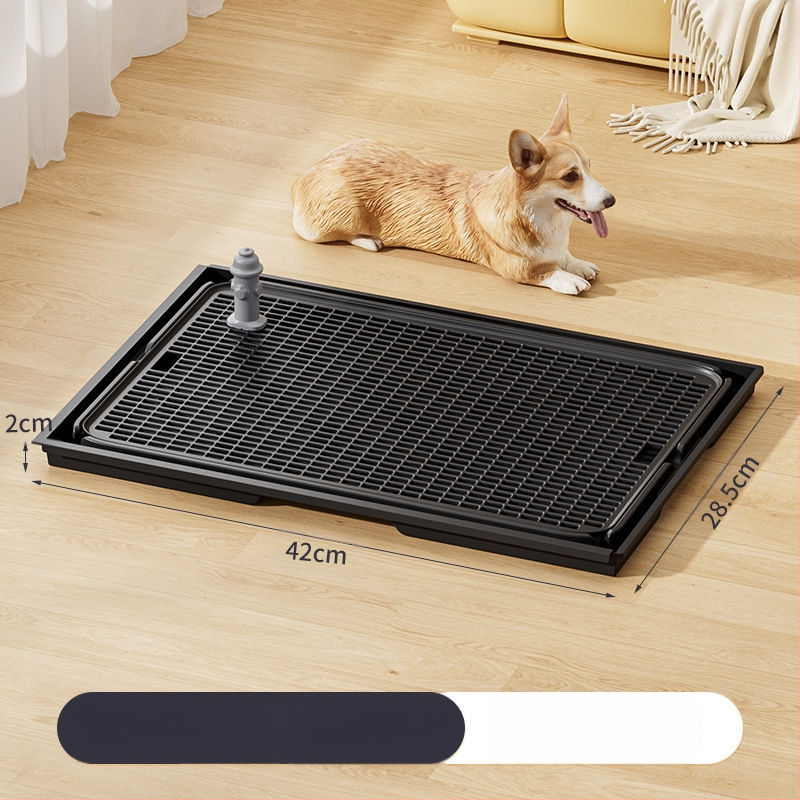 Piiriüleselt ühendatav koeratualett uriinipidaja suunajapostiga, astumisvastane koerapissuaar, kergesti puhastatav, väikestele ja keskmise suurusega koertele ja lemmikloomadele.