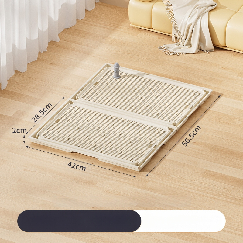 Piiriüleselt ühendatav koeratualett uriinipidaja suunajapostiga, astumisvastane koerapissuaar, kergesti puhastatav, väikestele ja keskmise suurusega koertele ja lemmikloomadele.