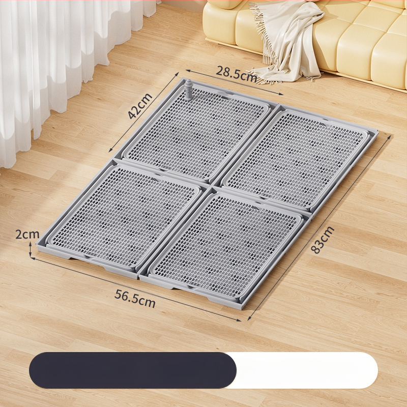 Piiriüleselt ühendatav koeratualett uriinipidaja suunajapostiga, astumisvastane koerapissuaar, kergesti puhastatav, väikestele ja keskmise suurusega koertele ja lemmikloomadele.