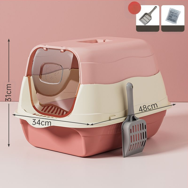 Teljesen zárt, számos macskaalom, szagsemlegesítő, alommal, WC-ketrec, cicaürülék-medence, macska kellékek, alapértelmezett