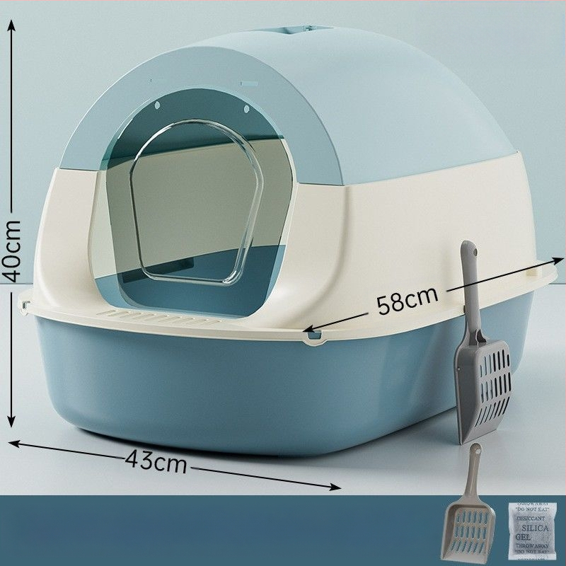 Teljesen zárt, számos macskaalom, szagsemlegesítő, alommal, WC-ketrec, cicaürülék-medence, macska kellékek, alapértelmezett