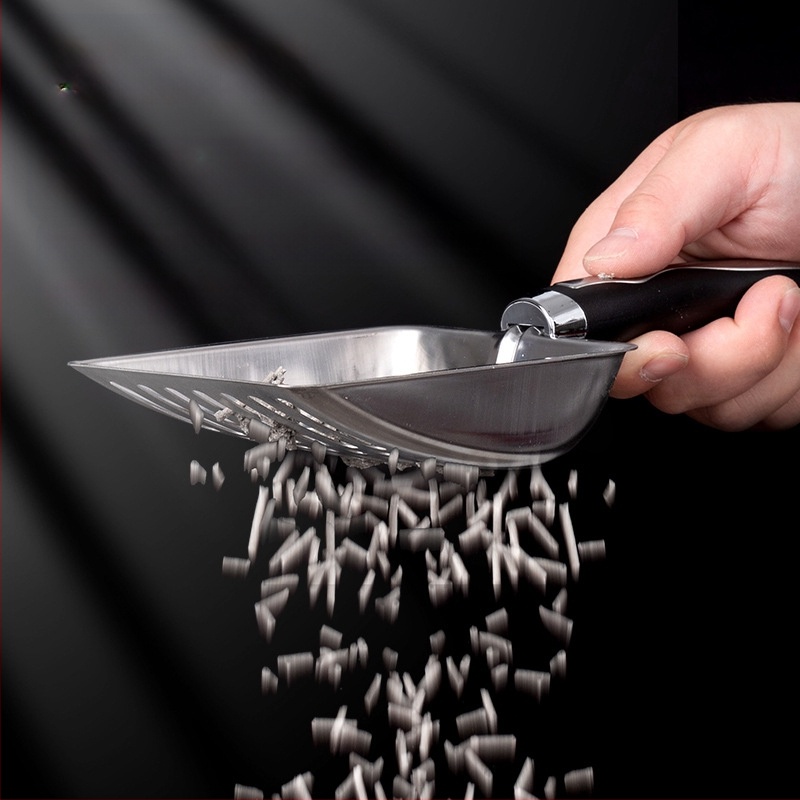 Tarpvalstybinis kačių kraiko kastuvas kačių kastuvas nerūdijančio plieno kačių kastuvas kačių kraiko dezodorantų valymo įrankiai gamyklos didmeninė prekyba naminių gyvūnėlių reikmenimis