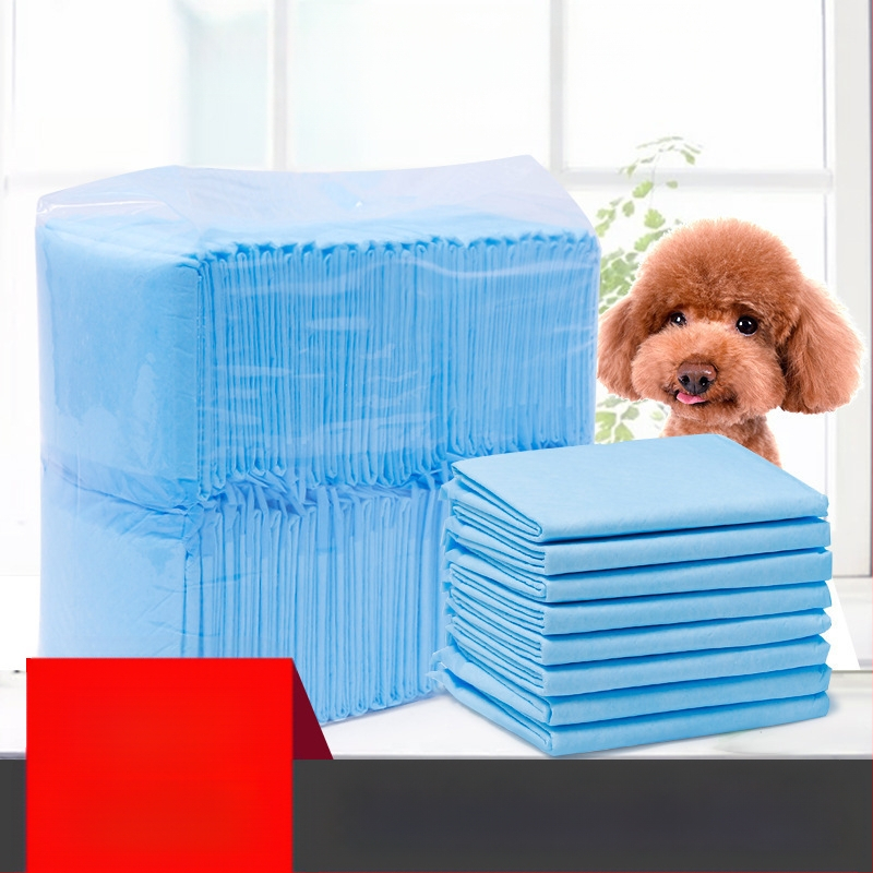 Naminių gyvūnėlių vystyklų pagalvėlės storas vystyklų šunų vystyklų polimerinis šlapimu vienkartinis šunų vystyklų vystyklų pagalvėlių didmeninė prekyba