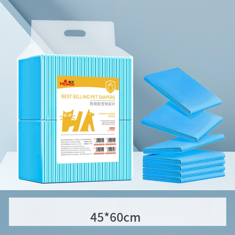 Naminių gyvūnėlių vystyklų pagalvėlės storas vystyklų šunų vystyklų polimerinis šlapimu vienkartinis šunų vystyklų vystyklų pagalvėlių didmeninė prekyba